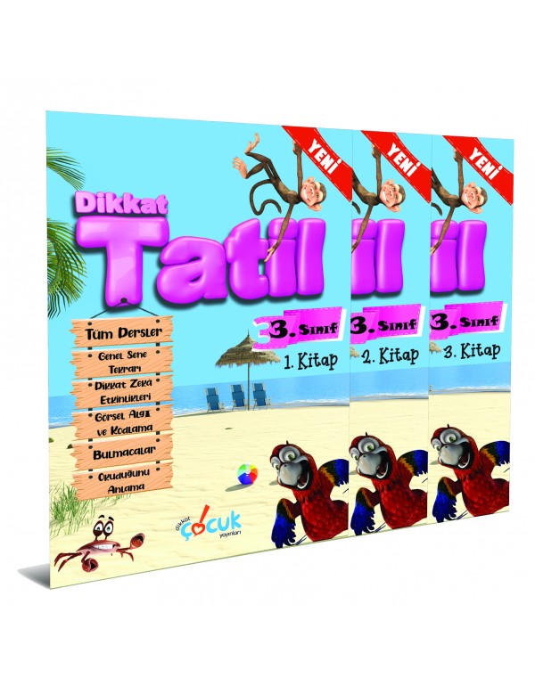 Dikkat Tatil 3. Sınıf Seti