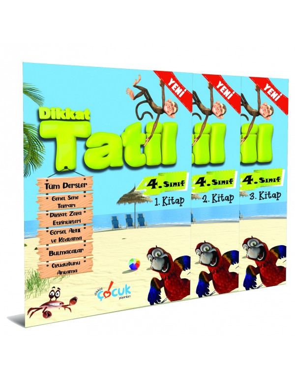 Dikkat Tatil 4. Sınıf Seti