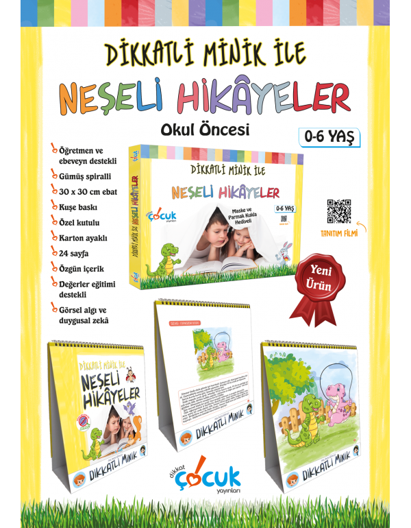 Dikkatli Minik ile Neşeli Hikâyeler